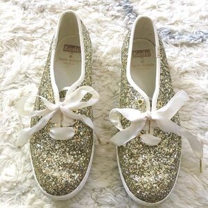 Kate Spade x Keds Glitter Sneakers